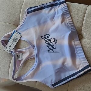Women's Adidas Water Bra Top size medium violet tone
